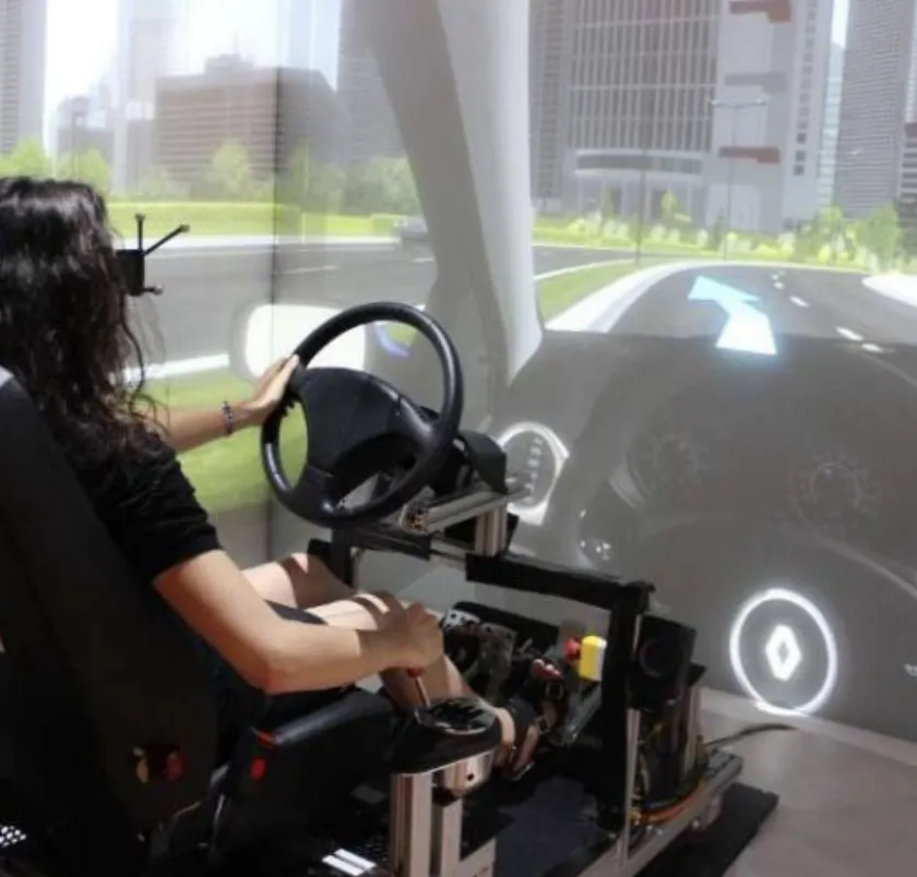VR Car Driving Simulation
